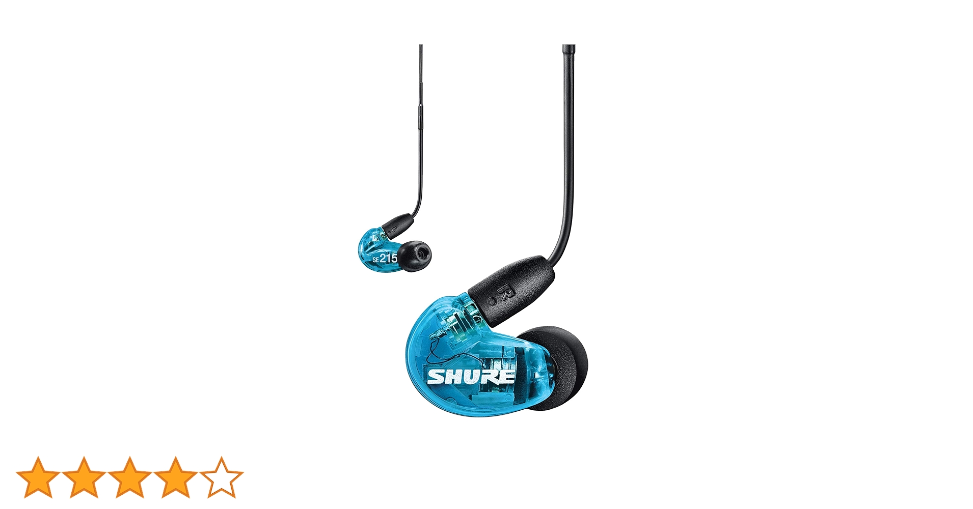 Amazon.co.jp: SHURE イヤホン UNIシリーズ SE215SPE-B+UNI-A